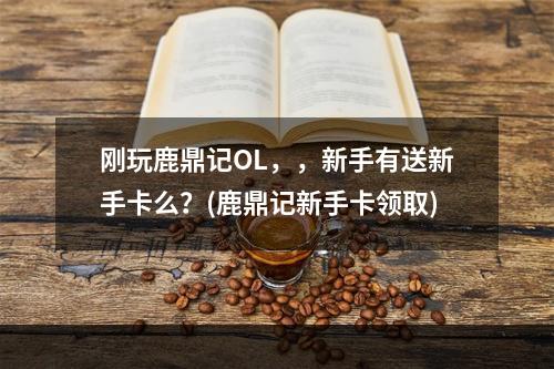 刚玩鹿鼎记OL，，新手有送新手卡么？(鹿鼎记新手卡领取)