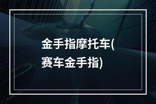 金手指摩托车(赛车金手指)