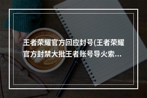 王者荣耀官方回应封号(王者荣耀官方封禁大批王者账号导火索是梦泪举报梦泪对王者)