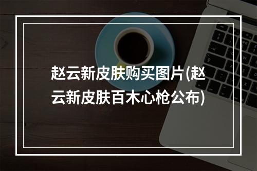 赵云新皮肤购买图片(赵云新皮肤百木心枪公布)