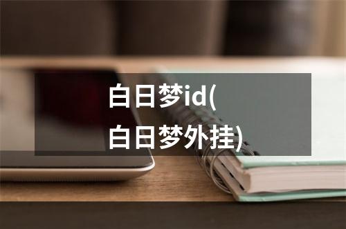 白日梦id(白日梦外挂)