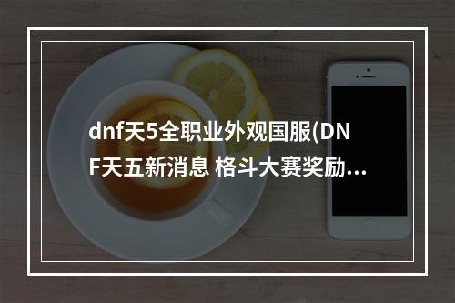 dnf天5全职业外观国服(DNF天五新消息 格斗大赛奖励更新天五新配色)