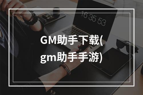 GM助手下载(gm助手手游)