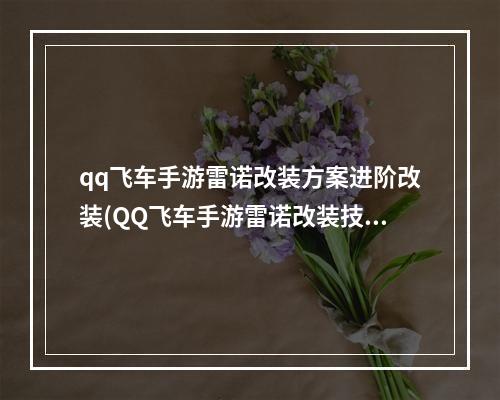 qq飞车手游雷诺改装方案进阶改装(QQ飞车手游雷诺改装技巧雷诺怎么改最好)