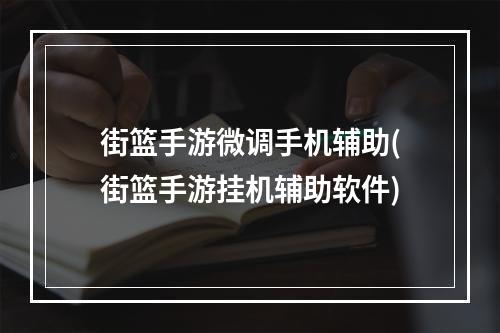 街篮手游微调手机辅助(街篮手游挂机辅助软件)