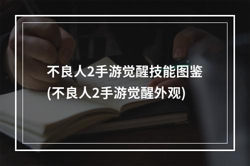 不良人2手游觉醒技能图鉴(不良人2手游觉醒外观)