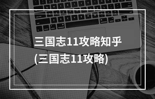 三国志11攻略知乎(三国志11攻略)