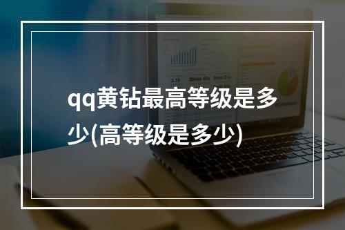 qq黄钻最高等级是多少(高等级是多少)