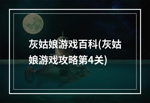 灰姑娘游戏百科(灰姑娘游戏攻略第4关)