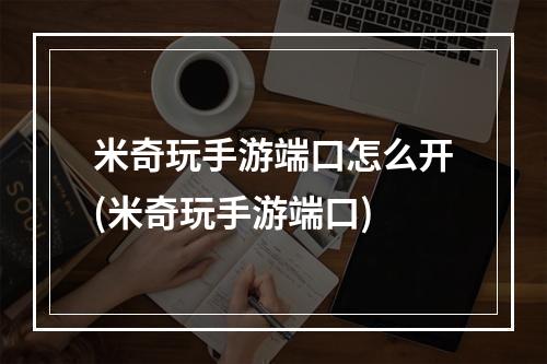 米奇玩手游端口怎么开(米奇玩手游端口)