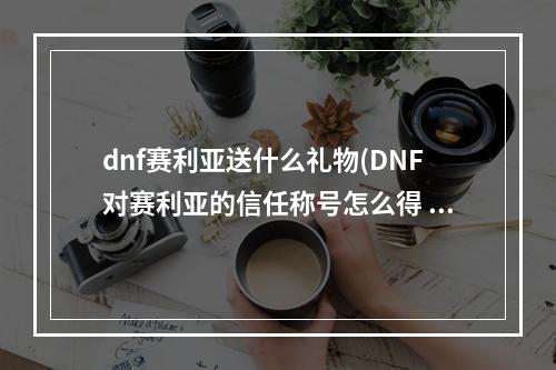 dnf赛利亚送什么礼物(DNF对赛利亚的信任称号怎么得 对赛利亚的信任属性图)