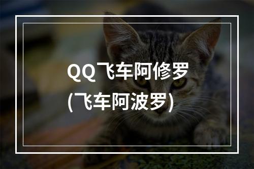 QQ飞车阿修罗(飞车阿波罗)