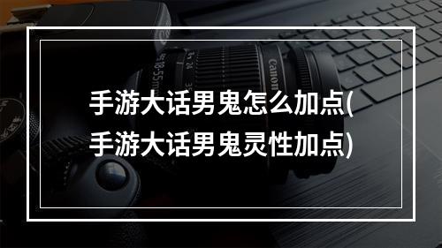 手游大话男鬼怎么加点(手游大话男鬼灵性加点)