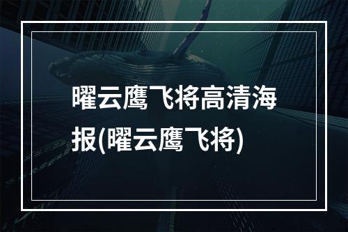 曜云鹰飞将高清海报(曜云鹰飞将)