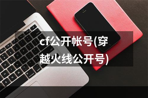 cf公开帐号(穿越火线公开号)