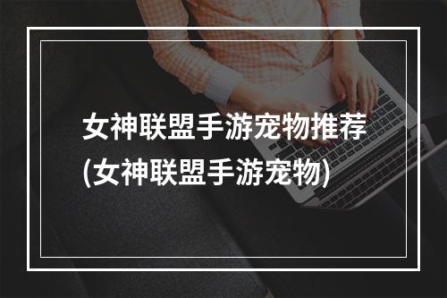 女神联盟手游宠物推荐(女神联盟手游宠物)