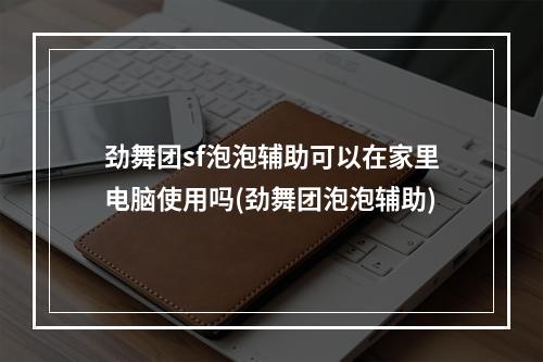 劲舞团sf泡泡辅助可以在家里电脑使用吗(劲舞团泡泡辅助)