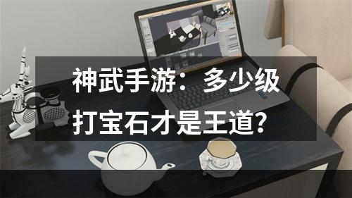 神武手游：多少级打宝石才是王道？