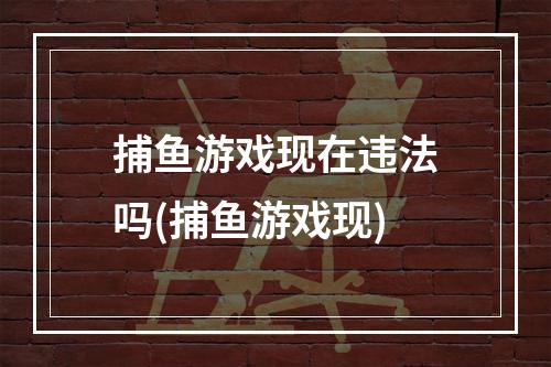 捕鱼游戏现在违法吗(捕鱼游戏现)