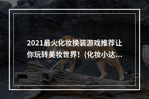 2021最火化妆换装游戏推荐让你玩转美妆世界！(化妆小达人必备)