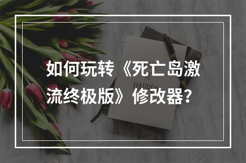 如何玩转《死亡岛激流终极版》修改器？