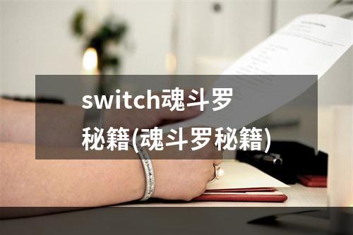 switch魂斗罗秘籍(魂斗罗秘籍)