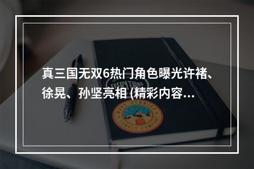 真三国无双6热门角色曝光许褚、徐晃、孙坚亮相 (精彩内容尽在官网更新)