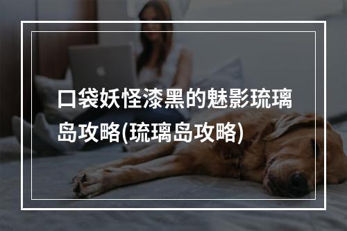 口袋妖怪漆黑的魅影琉璃岛攻略(琉璃岛攻略)