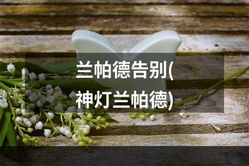 兰帕德告别(神灯兰帕德)