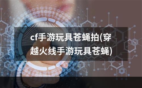 cf手游玩具苍蝇拍(穿越火线手游玩具苍蝇)