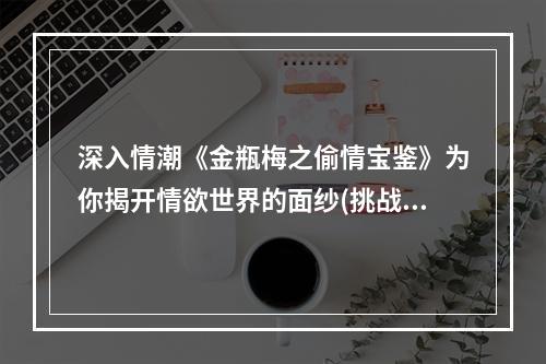 深入情潮《金瓶梅之偷情宝鉴》为你揭开情欲世界的面纱(挑战你的道德底线)