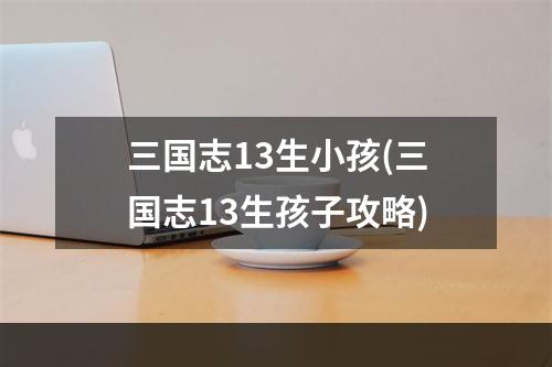 三国志13生小孩(三国志13生孩子攻略)