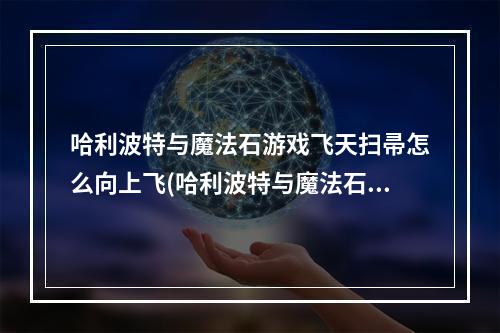 哈利波特与魔法石游戏飞天扫帚怎么向上飞(哈利波特与魔法石游戏)