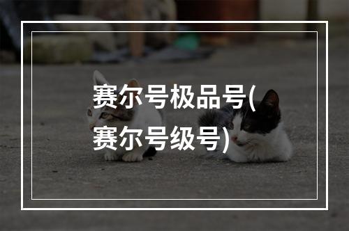 赛尔号极品号(赛尔号级号)