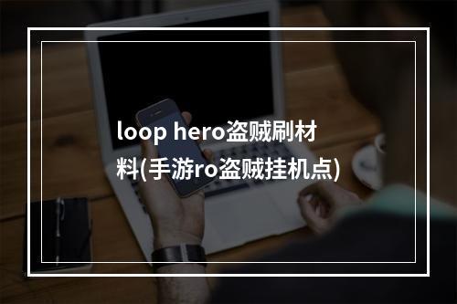 loop hero盗贼刷材料(手游ro盗贼挂机点)