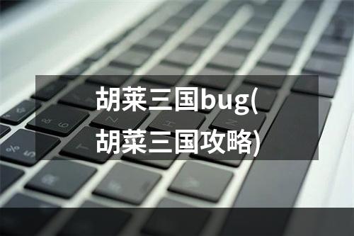 胡莱三国bug(胡菜三国攻略)