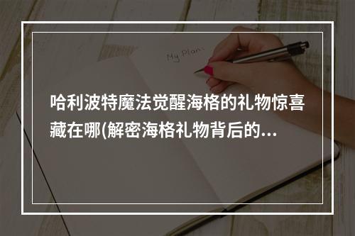 哈利波特魔法觉醒海格的礼物惊喜藏在哪(解密海格礼物背后的魔法力量)