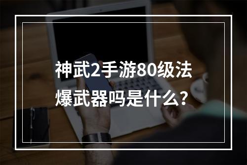 神武2手游80级法爆武器吗是什么？