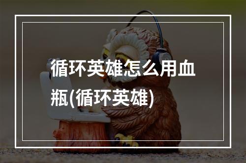 循环英雄怎么用血瓶(循环英雄)