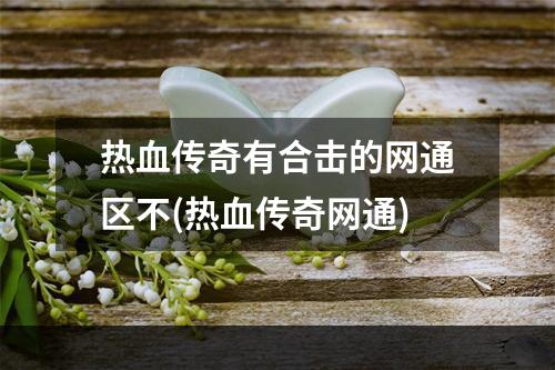 热血传奇有合击的网通区不(热血传奇网通)