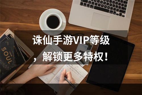 诛仙手游VIP等级，解锁更多特权！