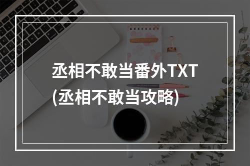 丞相不敢当番外TXT(丞相不敢当攻略)