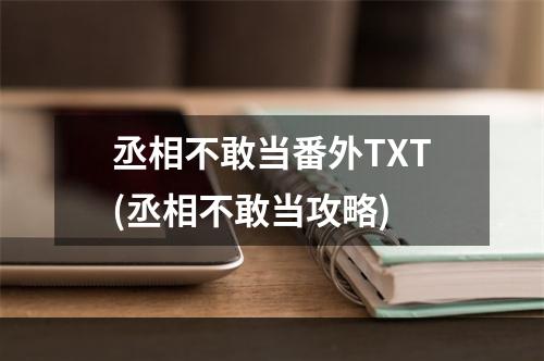 丞相不敢当番外TXT(丞相不敢当攻略)