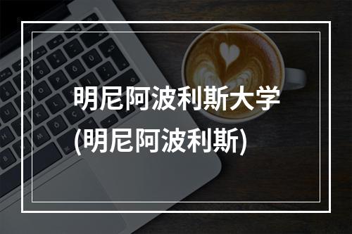 明尼阿波利斯大学(明尼阿波利斯)