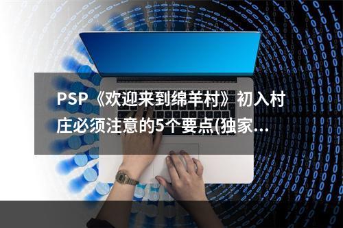 PSP《欢迎来到绵羊村》初入村庄必须注意的5个要点(独家攻略)(玩家必读！PSP《欢迎来到绵羊村》隐藏任务攻略曝光！)