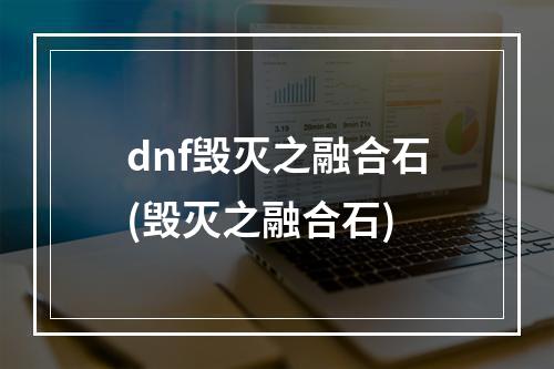 dnf毁灭之融合石(毁灭之融合石)