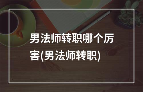 男法师转职哪个厉害(男法师转职)