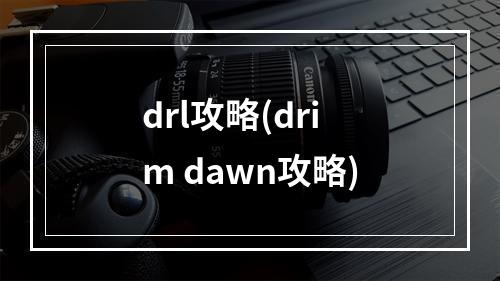 drl攻略(drim dawn攻略)