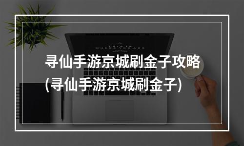 寻仙手游京城刷金子攻略(寻仙手游京城刷金子)