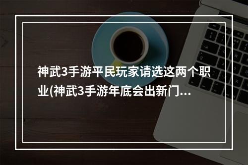 神武3手游平民玩家请选这两个职业(神武3手游年底会出新门派么)